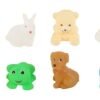 RATTLE AND BATH ANIMAL (6pcs)