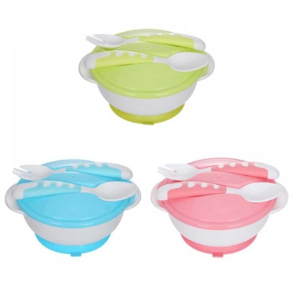 FEEDING BOWL (AB-8005)(2SPOONS)