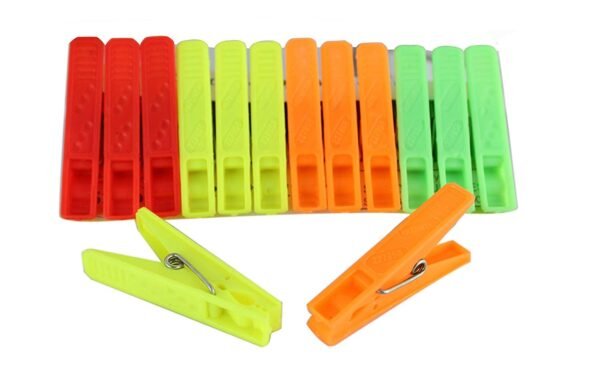 PLASTIC CLOTH CLIP(12PCS)