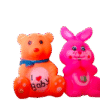 RUBBER TOY (2PCS)
