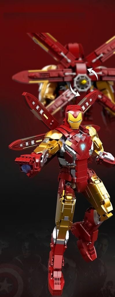 Version 1.0.0 SuperHero iron man Mr 42 (6011)