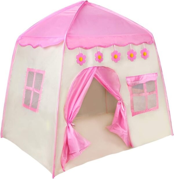 Play tent flower castle