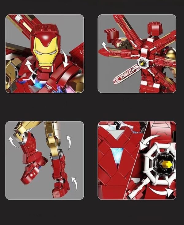 Version 1.0.0 SuperHero iron man Mr 42 (6011)