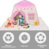 Play tent flower castle