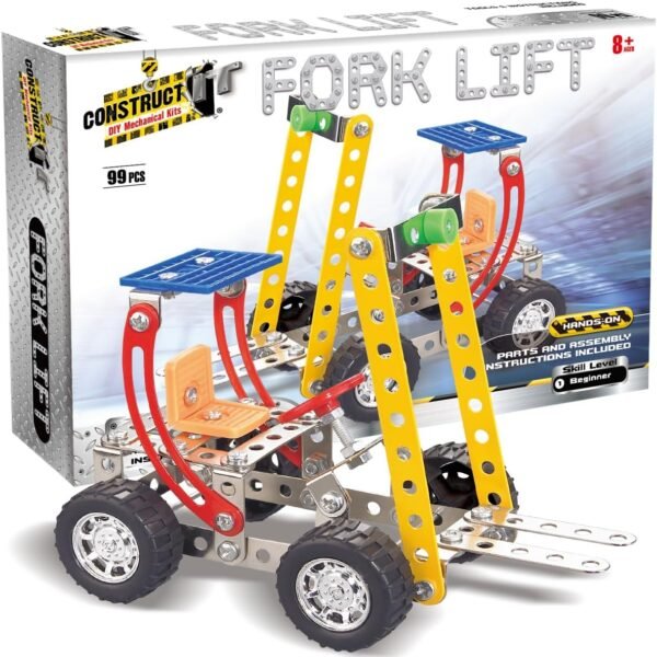 71GUyDSootL._AC_SL1200_ DIY PUZZLE FORKLIFT CRANE 3D