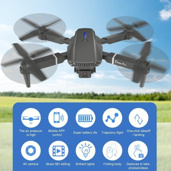 DRONE WITH CAM E88