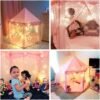 |Princess Castle Tent for Girls Fairy Play Tents