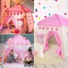 Play tent flower castle