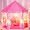 |Princess Castle Tent for Girls Fairy Play Tents