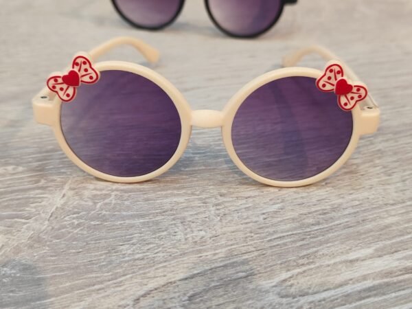 Baby Ribbon glasses, Round Shape U V Protected Kids Sunglasses Unisex Sunglasses