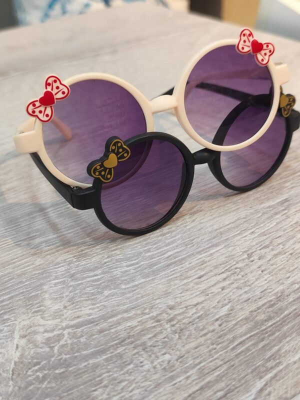 Baby Ribbon glasses, Round Shape U V Protected Kids Sunglasses Unisex Sunglasses
