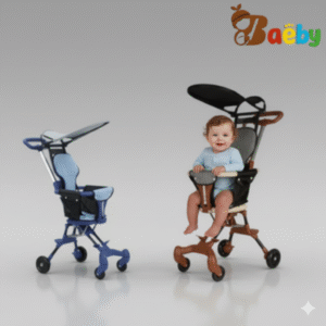Lightweight Foldable Baby Stroller