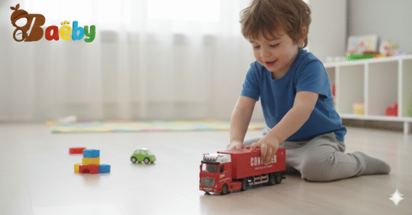 Container Truck Model Toy