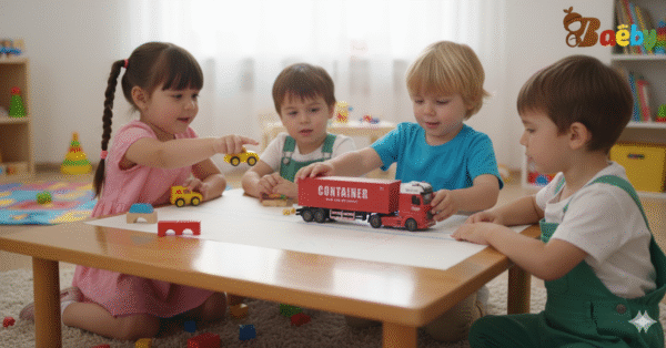 Container Truck Model Toy