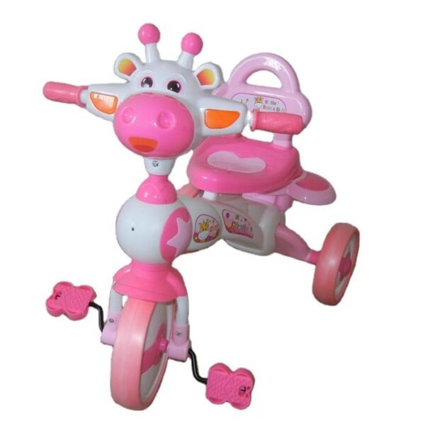 Children Play Cow Tricycle
