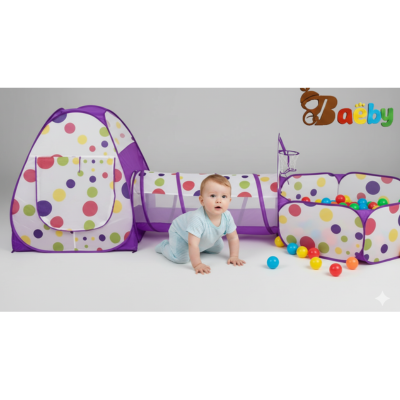 Kids Play Tents Crawl Tunnels