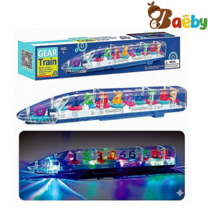 Transparent 3D Train Toy