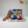 Train Tracks Cartoon Play Set For Kids