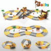Kids Toys 234 PCS Construction Race Tracks Toy
