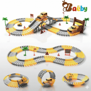 Untitled design (36) Kids Toys 234 PCS Construction Race Tracks Toy