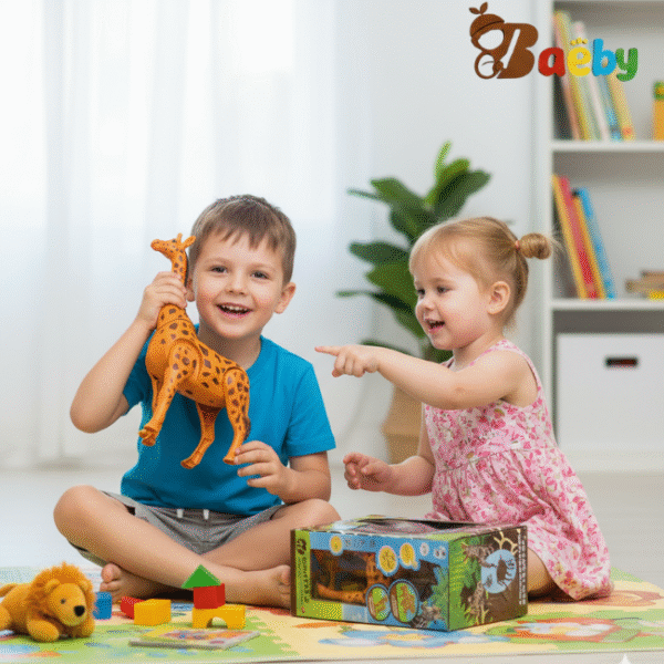 Untitled design (36) Giraffe Animal Figure Toy