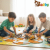 Kids Toys 234 PCS Construction Race Tracks Toy