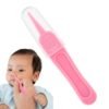 Booger Picker Tweezers | Ear Cleaning Clips Care Tools with Round-Head | Booger Remover with Transparent Lid for Kids Sticky & Dried Boogers
