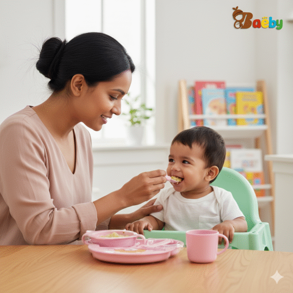 Feeding Set for Kids, Cartoon Design Plate, Bowl, Cup, Spoon, Fork and Chopsticks, Tableware Cutlery for Kids