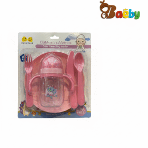 Generated Image December 07, 2025 - 1_31PM 5 Pieces Baby Feeding Set