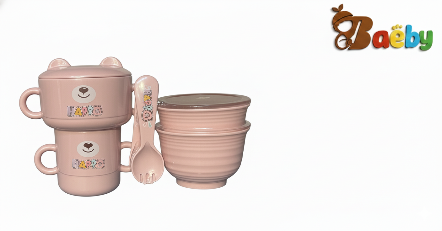Generated Image December 09, 2025 - 4_16PM Feeding Set – Baby Tableware
