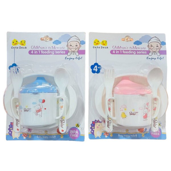 feedi-1180x1180 4-pieces children`s tableware baby feeding set