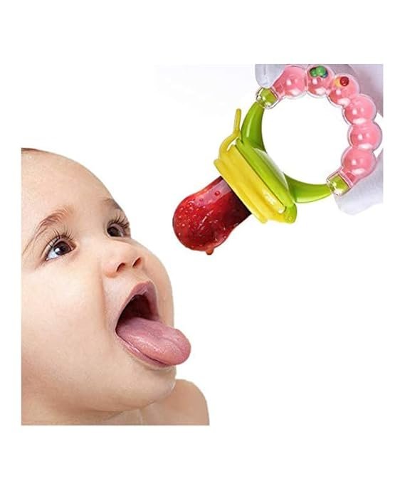 41XBMEad5cL._SX569_ Rattle Silicone Food & Fruit Nibbler for Babies, BPA Free Fruit Feeder Pacifier