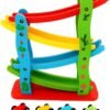 WhatsApp Image 2026-02-21 at 10.28.25 AM (1) Grizzly 4-Level Wooden Ramp Racer Miniature Speeding Car Toy, for Kids Ages 3+ Years