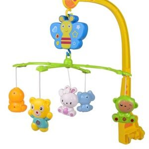 Smartcraft Musical Cot Mobile, Musical Rattle for Cradle and Cot