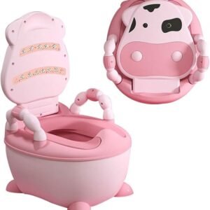 51wRDO3yOVL._AC_SX679_ Potties Potty Training Childrens Boys and Girls Potty Training Chair Seat Animal Potty with Handles Cute