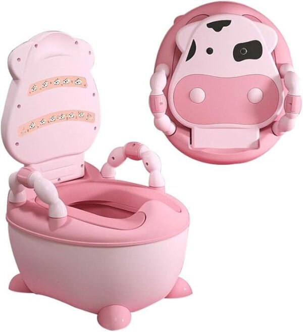 51wRDO3yOVL._AC_SX679_ Potties Potty Training Childrens Boys and Girls Potty Training Chair Seat Animal Potty with Handles Cute