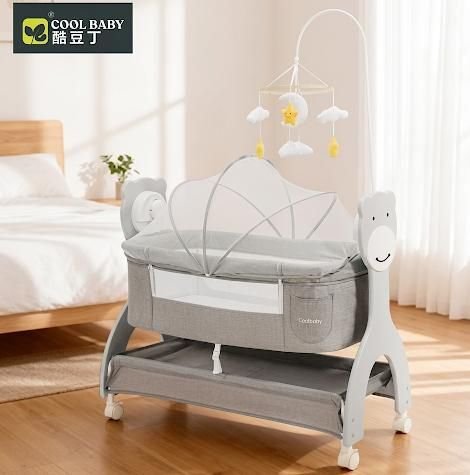 baby multi-functional electric cradle bed