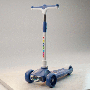Gemini_Generated_Image_yh468myh468myh46 Kick Scooters for Kids, Adjustable Height Foldable Scooter, PU LED Wheels,3 Wheel Scooter for Kids for Girls & Boys Outdoor Learn, Scooter Features Everything You