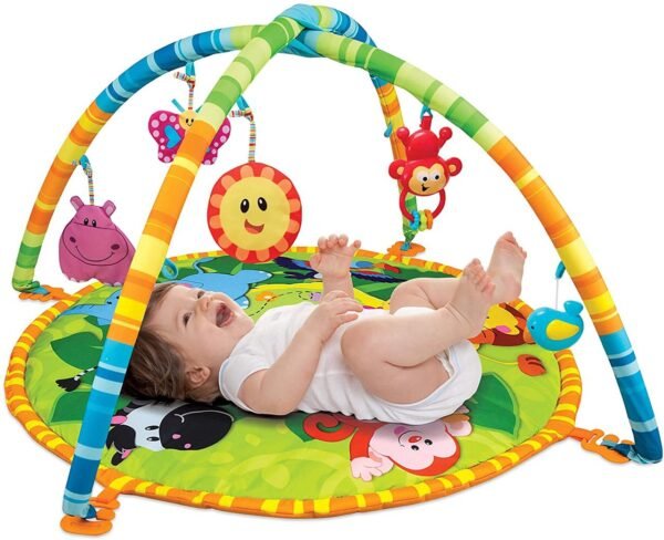 Baby Gym Play Mat Round Activity Game Combination Mat Infant Crawling Pad Early Education