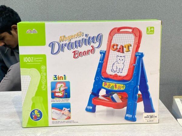 3-in-1 Kids Art Drawing Board For Kids