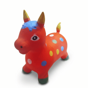 TOY Jumping Horse Inflatable Donkey Kids, Horse Hopper for Toddlers, Animal for Kids Toddlers, Birthday for 2 3 4 5 Year Old Boys And Girls Toddlers