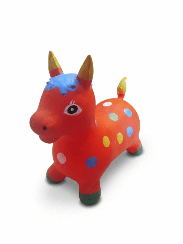 TOY Jumping Horse Inflatable Donkey Kids, Horse Hopper for Toddlers, Animal for Kids Toddlers, Birthday for 2 3 4 5 Year Old Boys And Girls Toddlers